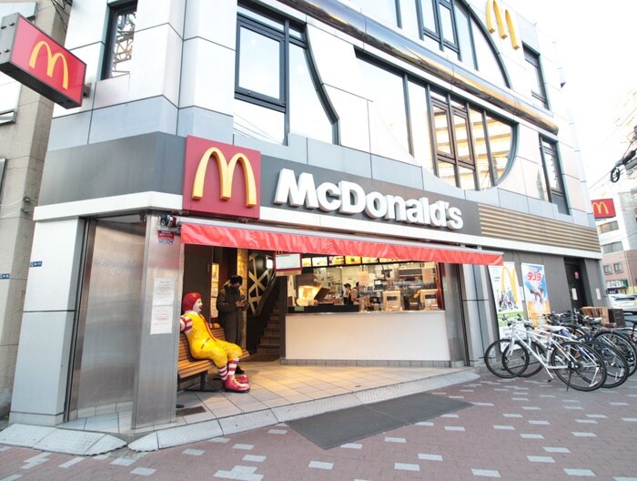 マクドナルド 菊川駅前店(ファストフード)まで58m Ｅビル