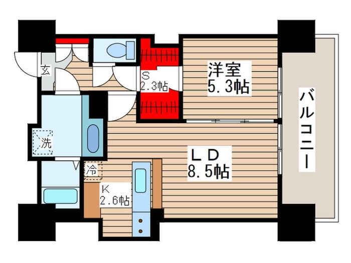 間取り図 ガレット