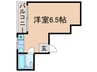 ウッディーエイト 1Rの間取り