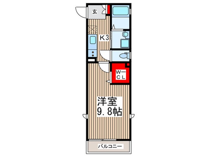 間取り図 リバーサイドC