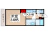 ＰＥＲＳＥＯ 1Kの間取り