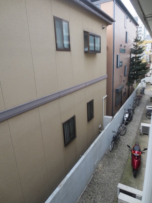 室内からの展望 レオパレス第５