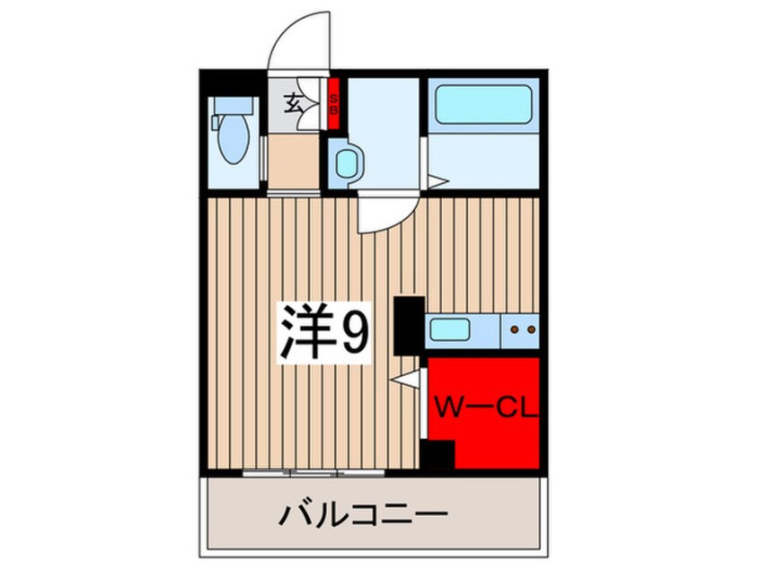 間取図 フォーエバーウエスト