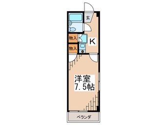 間取図 土田第一ビル