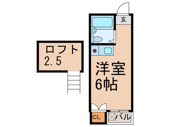 間取図 ＧＡＰ桜丘