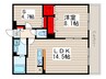 リブリ・カトルアルブル 1LDK+Sの間取り