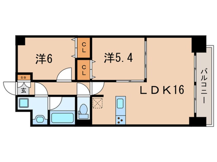 間取図 ブリリアント　トゥデイ