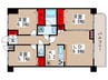 関寅ビル第5 3LDKの間取り