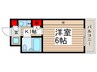 津田沼ﾀﾞｲｶﾝﾌﾟﾗｻﾞｼﾃｨ(107) 1Kの間取り