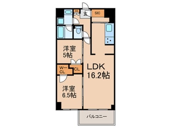 間取図 ｻﾞ･ｹﾝｼﾞﾝﾄﾝ･ﾚﾝｼﾞﾃﾞﾝｽときわ台