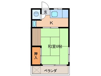 間取図 スミレハイツＡ棟