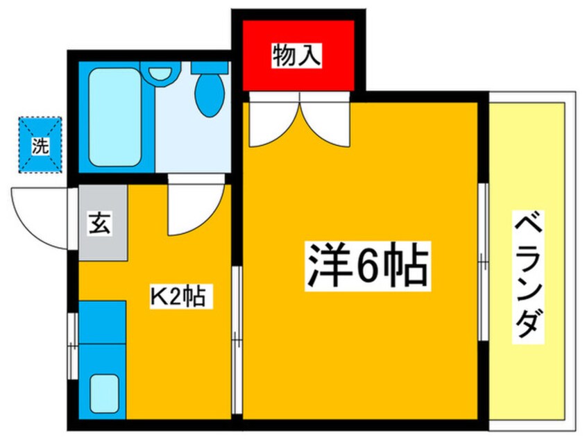 間取図 ドエル大路