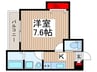 仮）ジーメゾン浦和松本 1Kの間取り