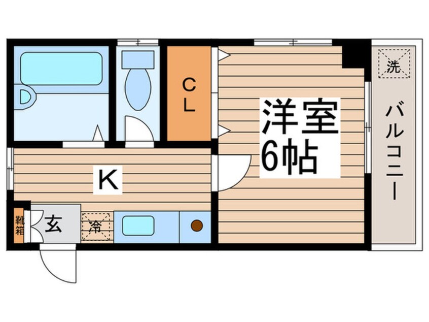 間取図 ジャルディーノ