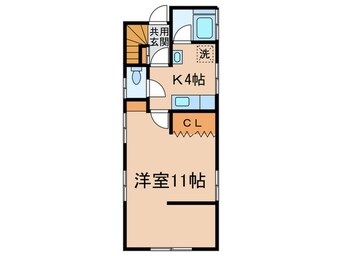 間取図 ハイツ上用賀