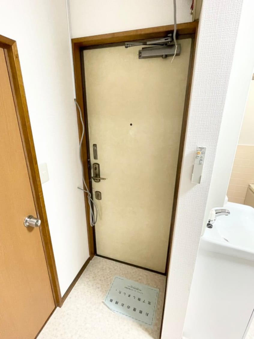 玄関 ハイツ上用賀