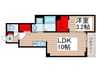 仮）レルージュ 1LDKの間取り