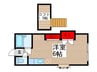 ラインヴィラ大巌寺Ｂ 1Rの間取り