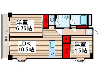 間取図 サントミグランドールマンション