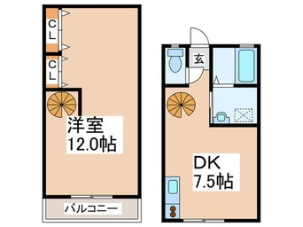 間取図 カ－ムハウス