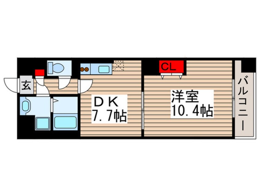 間取図 Ｌａｖｉｎ