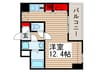 Ｌａｖｉｎ 1Rの間取り
