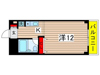 間取図 エル・グランテ蘇我