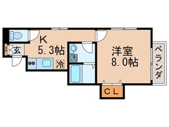 間取図 カーサ　デュオ
