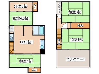 間取図 南平二丁目　戸建