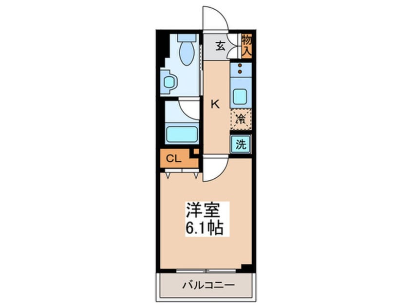 間取図 アプレシティ池袋