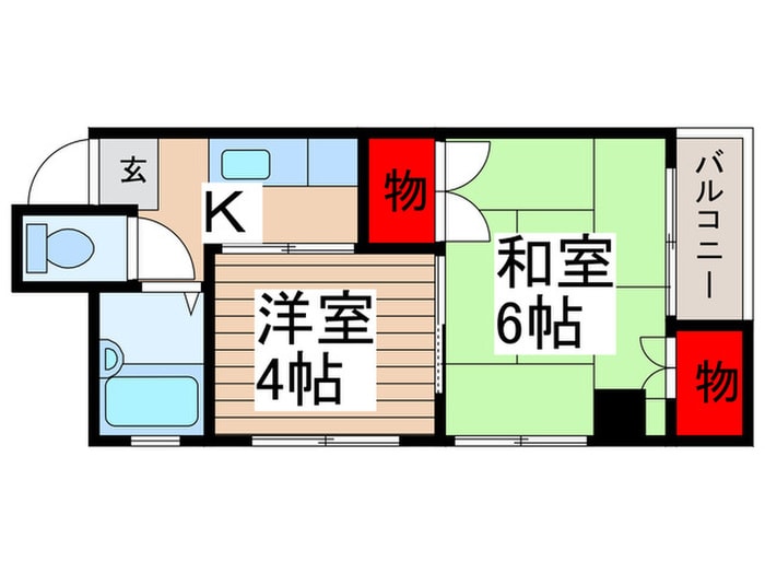 間取り図 藤ハイツ