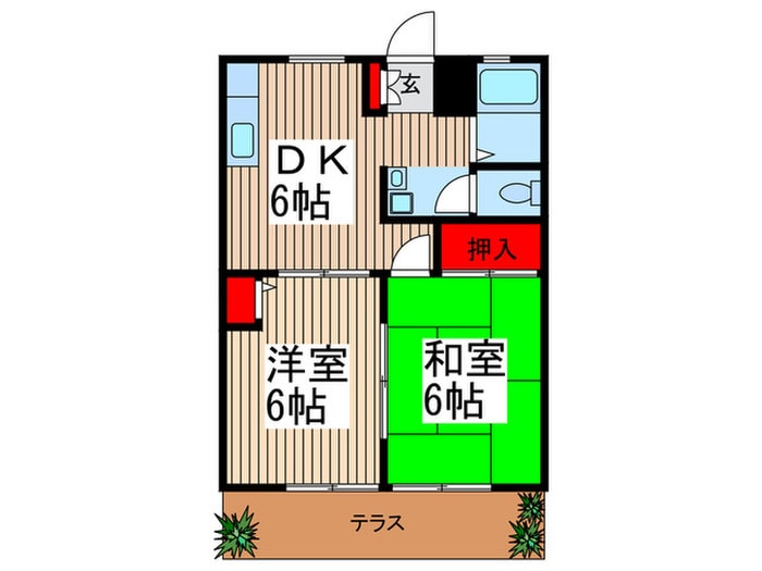 間取り図 ドミ－ル・エントピア