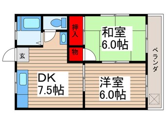 間取図 コーポ西脇Ａ