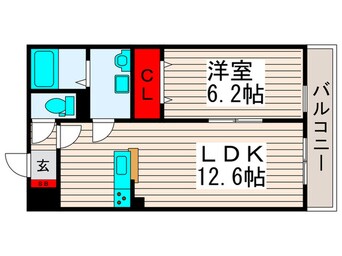 間取図 リブリ・プロスペール