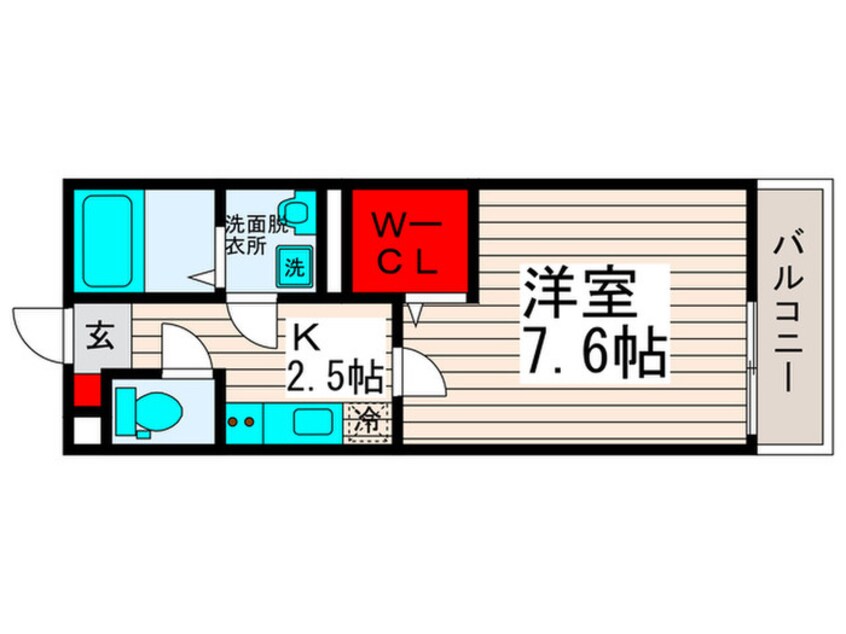 間取図 リブリ・プロスペール