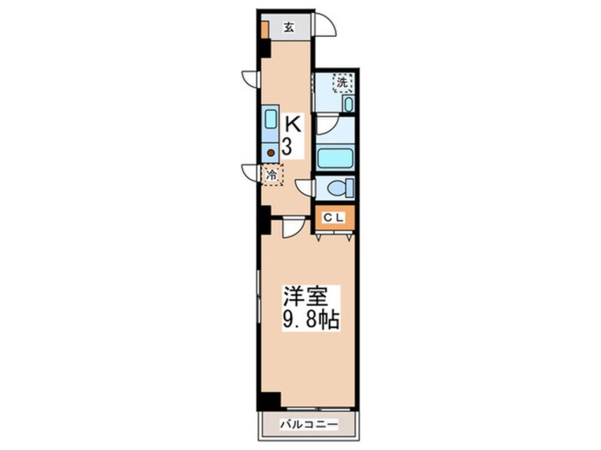 間取図 シャトルセンタ－南