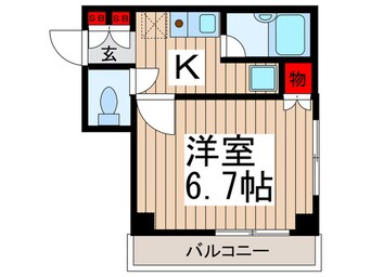 間取図 ＳＵＮＭＡＬＬ蕨