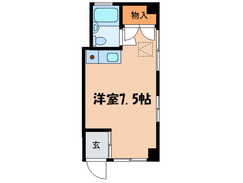 間取図 プロキオン小石川