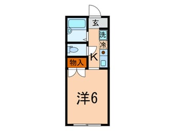 間取図 アイビ－白山