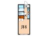 アイビ－白山 1Kの間取り