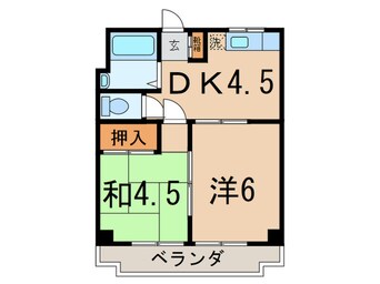 間取図 豊川マンション