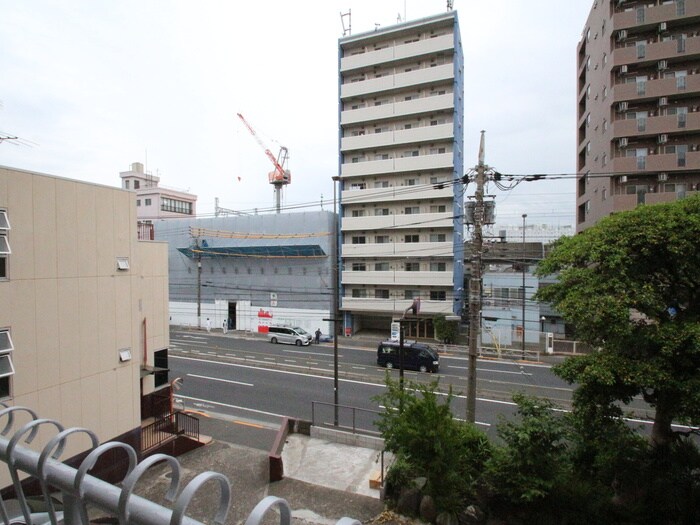 室内からの展望 豊川マンション