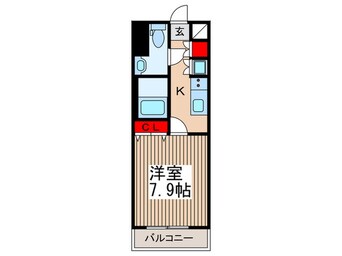 間取図 コンフォリア谷塚