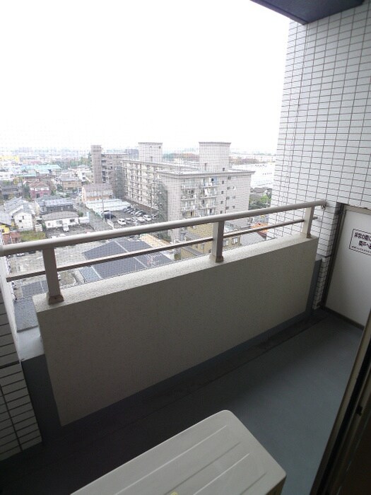 室内からの展望 コンフォリア谷塚