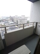 室内からの展望 コンフォリア谷塚