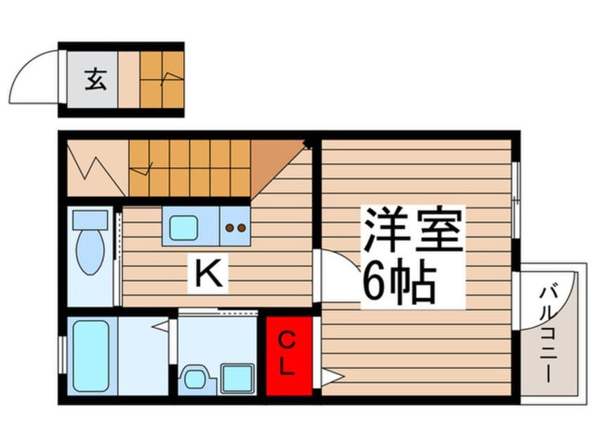 間取図 アンシャンテ