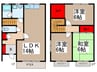 メゾンパ－クス 3LDKの間取り