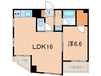 間取図 人形町デュ－プレックスリズ