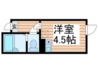 間取図 リブ北千住Ⅱ