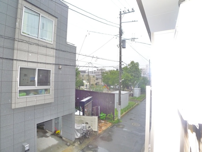 室内からの展望 リブ北千住Ⅱ